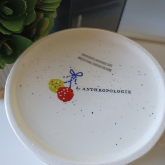 ANTHROPOLOGIE Bundle Up Monogram Holiday Mug “H” | 19.5oz | NWT - Picture 5 of 6